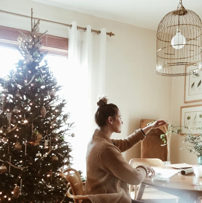 Doing what little I can around this house this holiday! I usually deck it out so much more, but between the orders and my pregnancy it was hard to do any more then the tree. But I'm ok with that. I was happy to even have a tree! I can thank my husband for surprising me with it. He's the best!