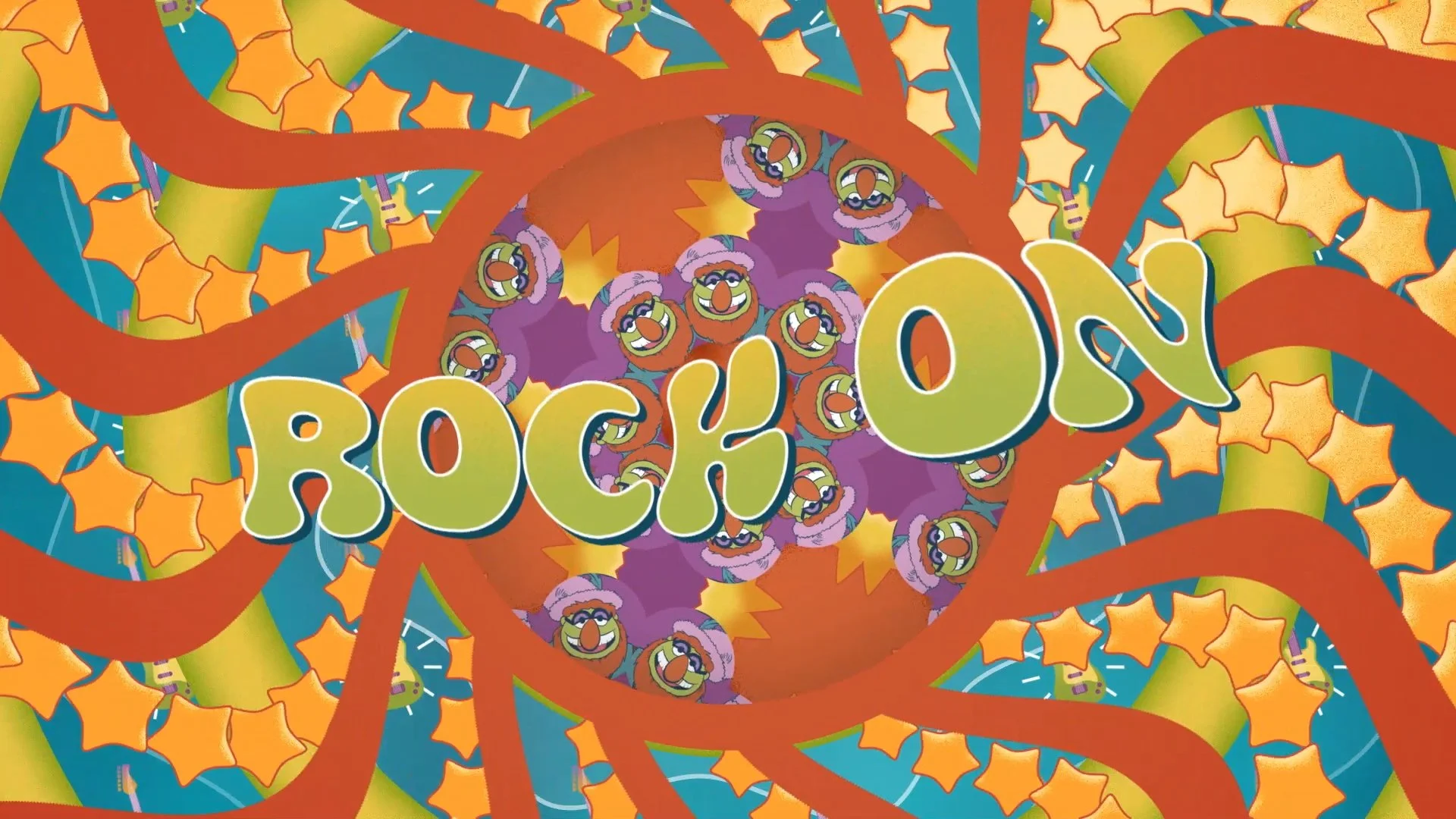 "Rock On" - The Electric Mayhem | Disney Music Group | Lyric Video