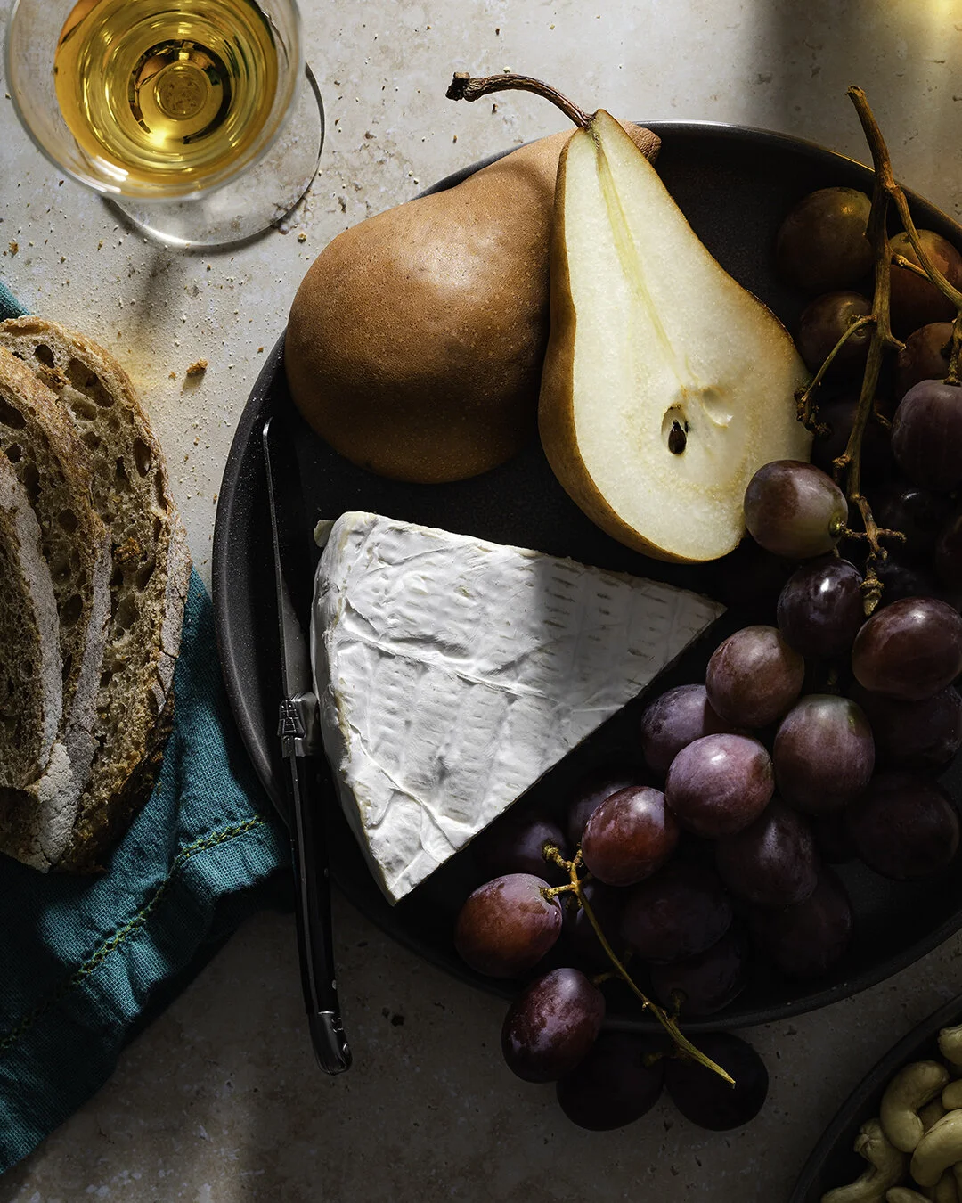 Fruit and Cheese Plate