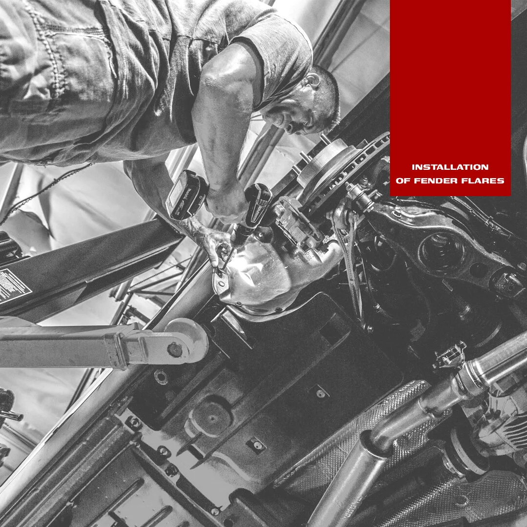 Installation of Fender Flares