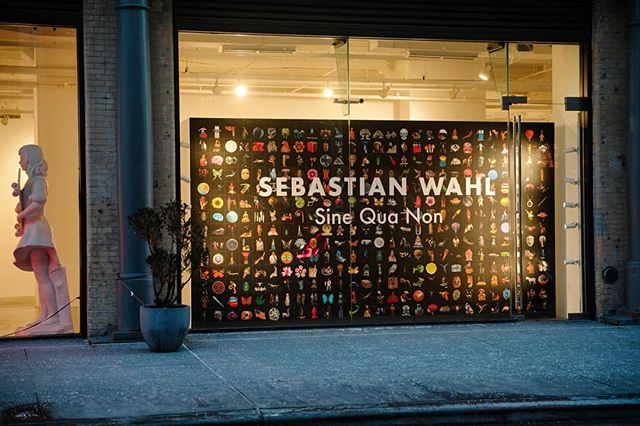 @sebastianwahl opening at @allouchegallery last week
