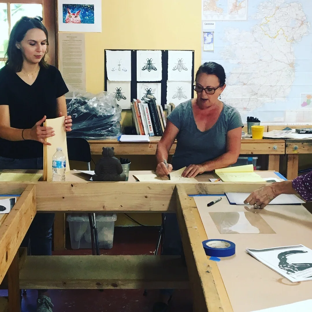 Lots to learn about printmaking
