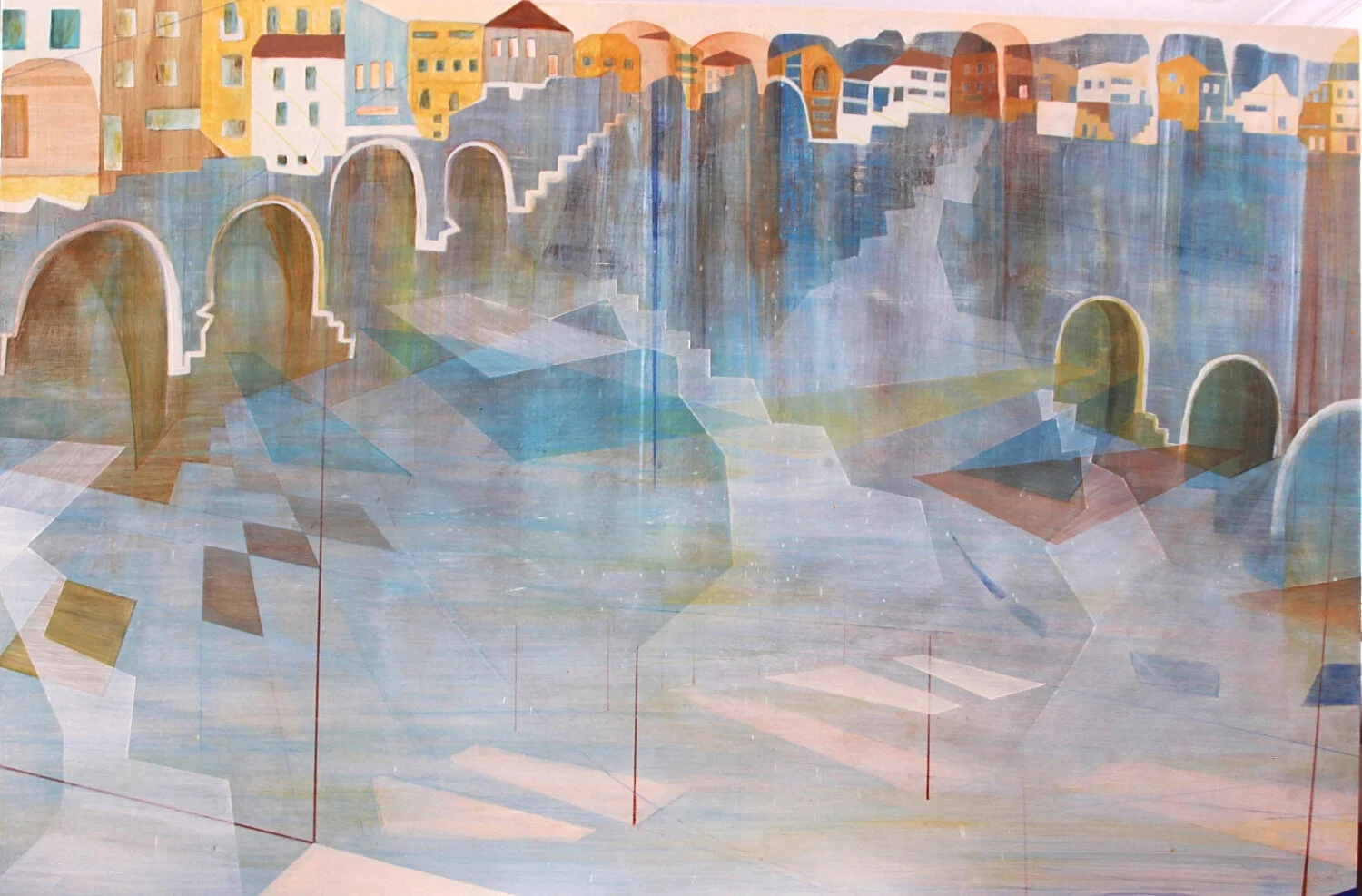 Ronda Acrylic on wood, 24”x40” Sold
