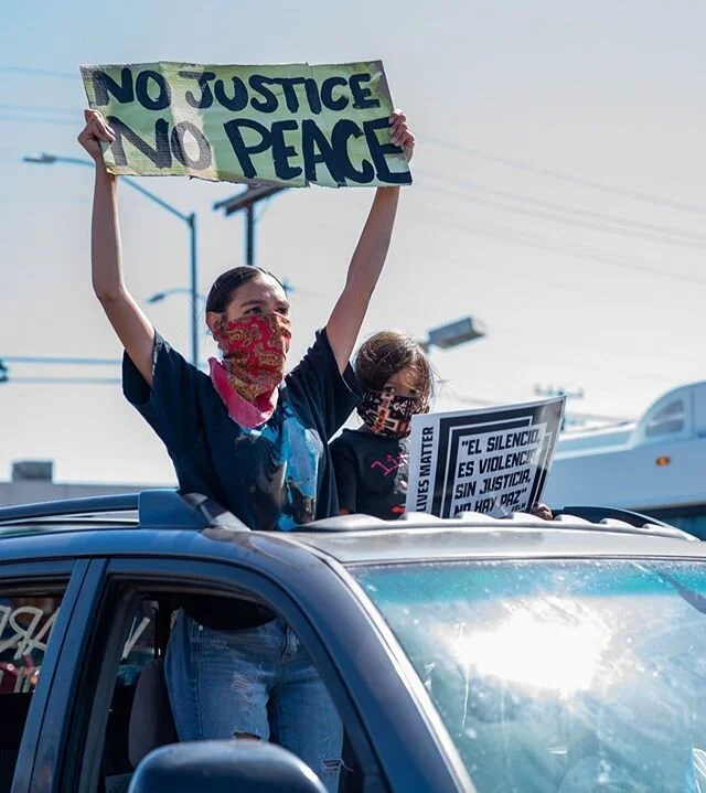 NO JUSTICE NO PEACE ⠀⠀⠀⠀⠀⠀⠀⠀⠀
#eastla #losangeles #nojusticenopeace #georgefloyd #protests #BLM #blacklivesmatter #tuluchaesmilucha