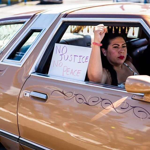 Tu lucha es mi lucha
East LA
⠀⠀⠀⠀⠀⠀⠀⠀⠀ #eastla #losangeles #nojusticenopeace #georgefloyd #protests #BLM #blacklivesmatter #tuluchaesmilucha #lowrider