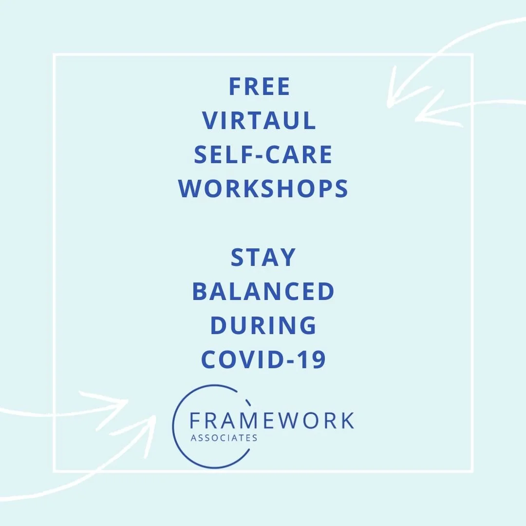 Free Virtual Workshops on Self-Care