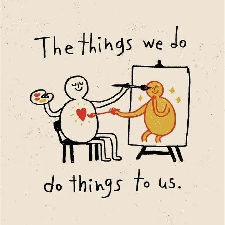 The things we do do things to us. Daily stressors and responsibilities can drain our energy! In this way, it&rsquo;s just as important to choose moments that restore us.

When we create balance between what&rsquo;s hard and what fills our cup, we pro