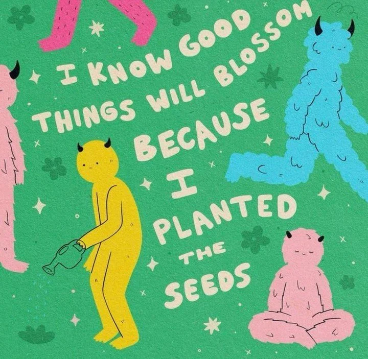 Good things don&rsquo;t appear all at once... they&rsquo;re built over time! When we take small, intentional steps now, we plant seeds for positive change in our future.

Choosing care, consistency, and patience today gives us something real to look 