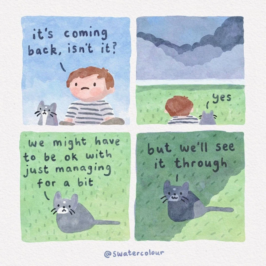 Feeling better doesn&rsquo;t mean difficult emotions disappear forever. Anxiety, stress, and low moods can still show up &mdash; and that&rsquo;s part of being human. Growth means trusting that you have the tools to move through those moments. Emotio
