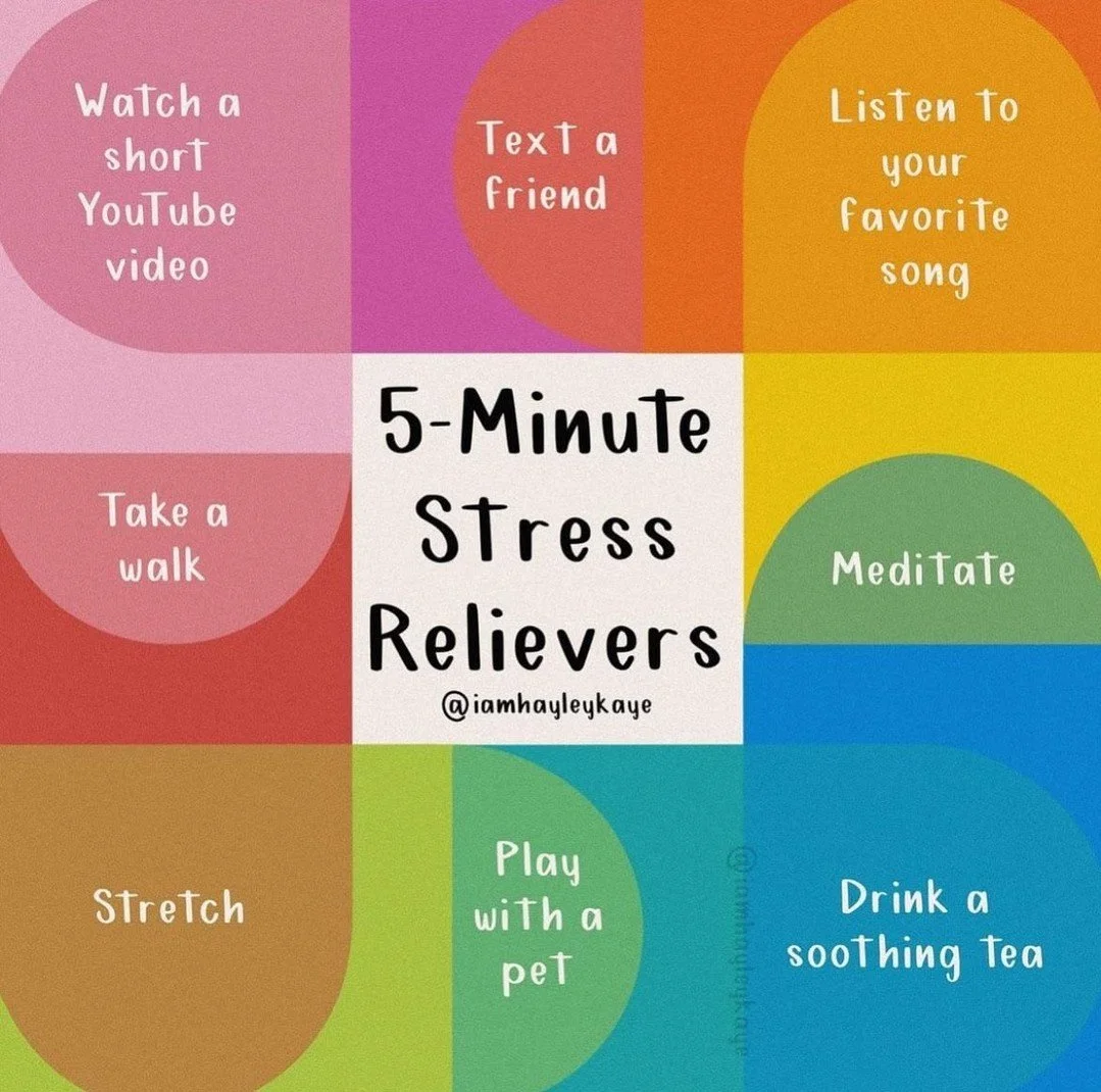 Stress is something that is unavoidable and something that doesn&rsquo;t always require big solutions. Having a few quick, go-to tools, like walking, stretching, or texting a friend, can help regulate your nervous system in the moment.

Coping skills