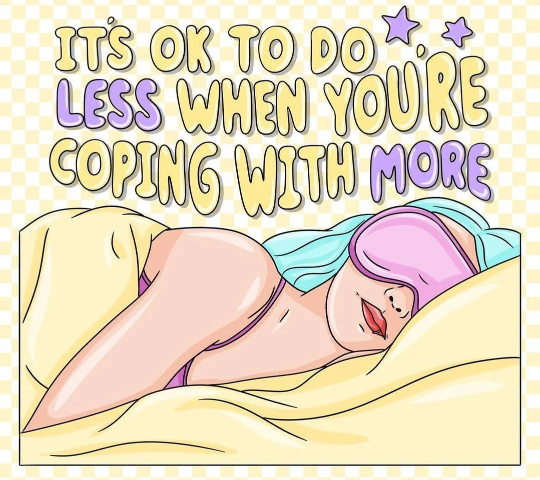 Managing stress and life demands takes real energy. Even when you&rsquo;re pushing forward, it makes sense that your capacity feels limited.

The goal isn&rsquo;t to do everything, it&rsquo;s to move through what&rsquo;s hard with awareness, pacing, 