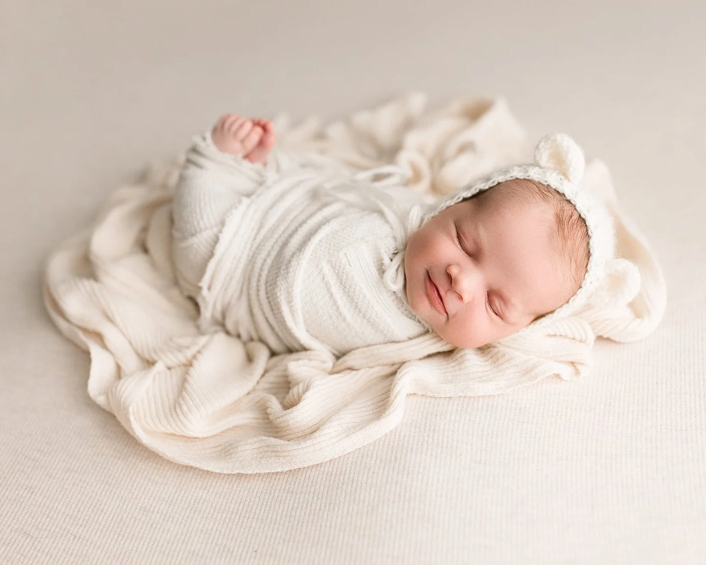 This baby boy was the absolute sweetest to have in the studio as my first newborn session of 2026. I loved seeing his little personality and wide eyes while he was getting cozy and settled in for his session.