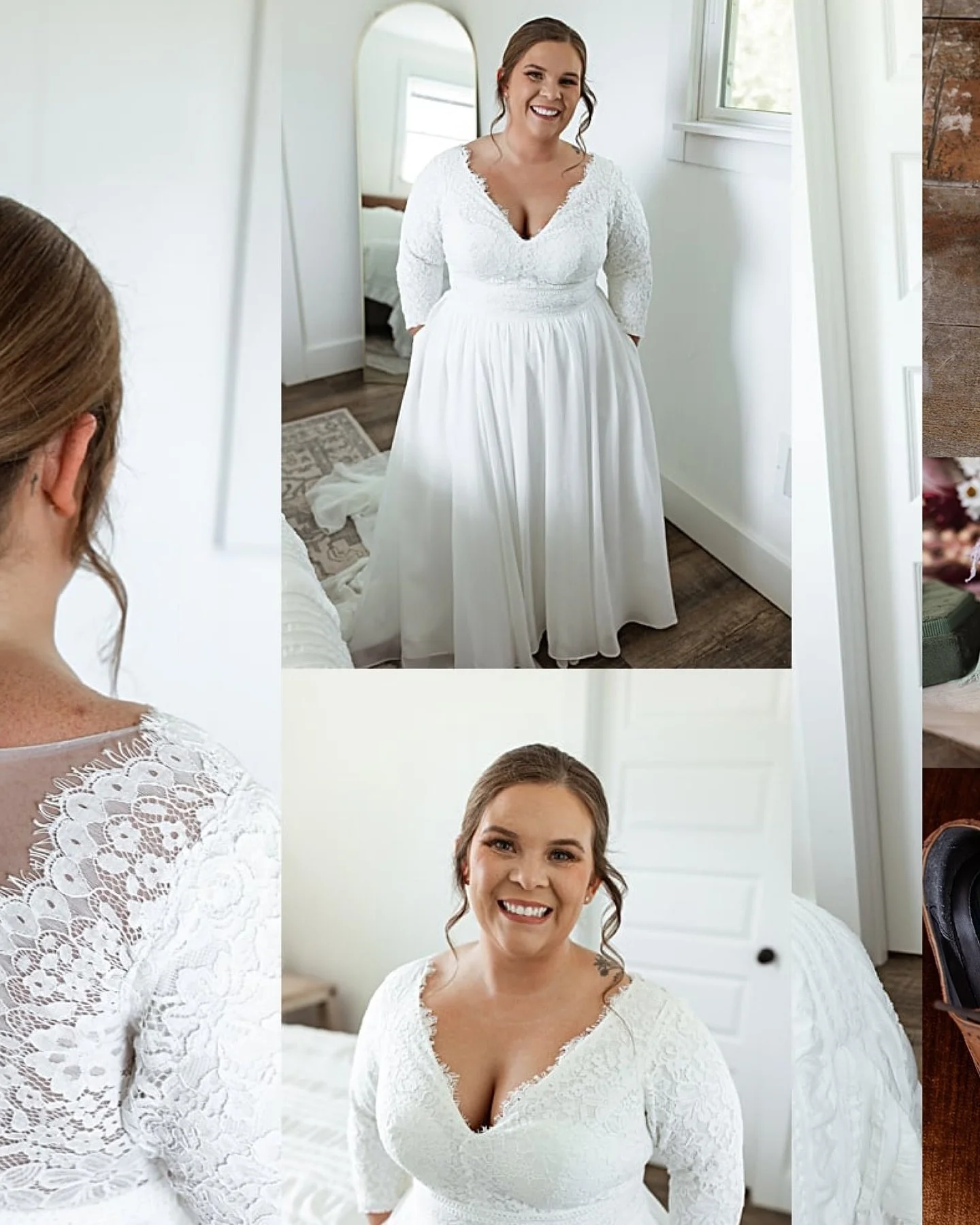 This past weekend was the absolute sweetest! We spent the day celebrating and photographing a family member getting married. We have been so excited for this day. We love Hannah and she fits in so perfectly as a Hamlin. The weather was literally perf