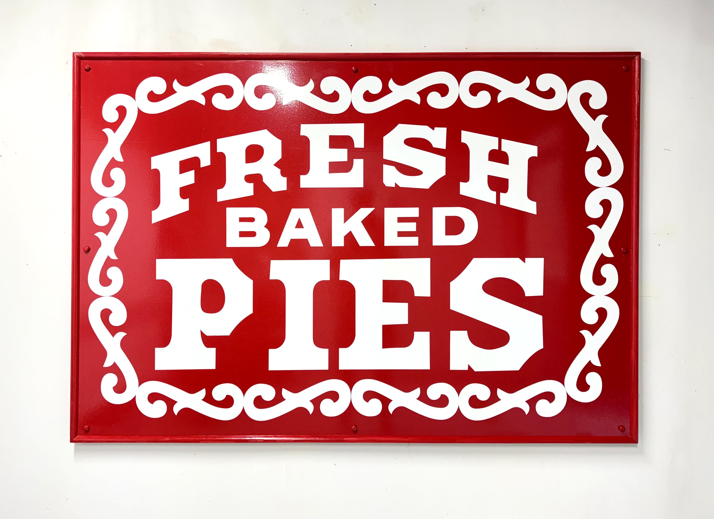 Mike's Painted Signs for Granny's Pie Factory