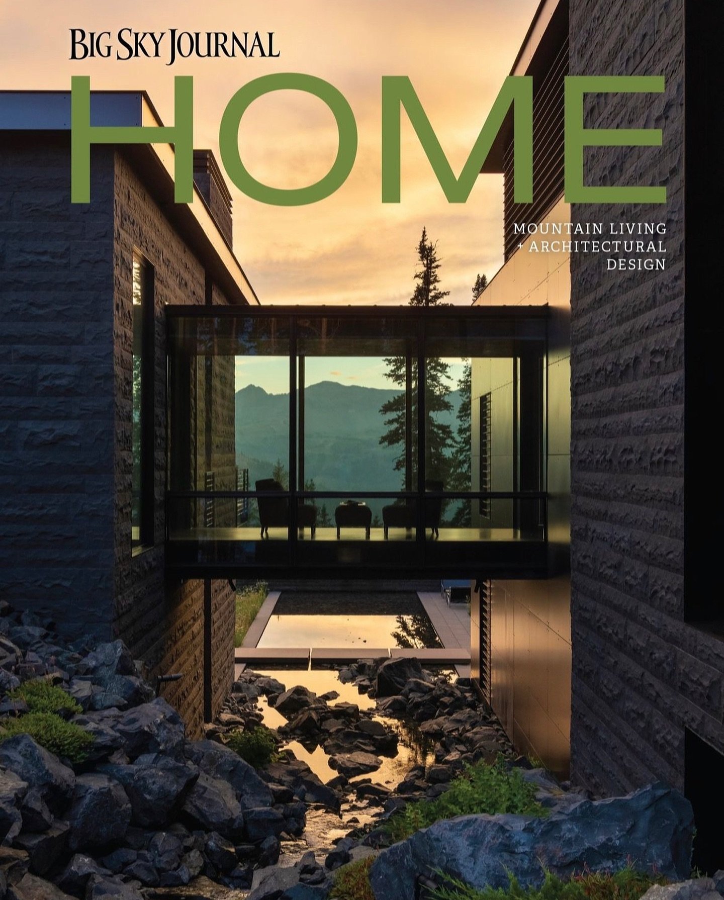 Big Sky Journal&rsquo;s annual HOME issue has hit the shelves! Can&rsquo;t wait to see my articles featuring projects in the Bitterroot Valley by @kiblerandkirch and in Jackson Hole by @clbarchitects. In the meantime, I&rsquo;m loving this stunning c