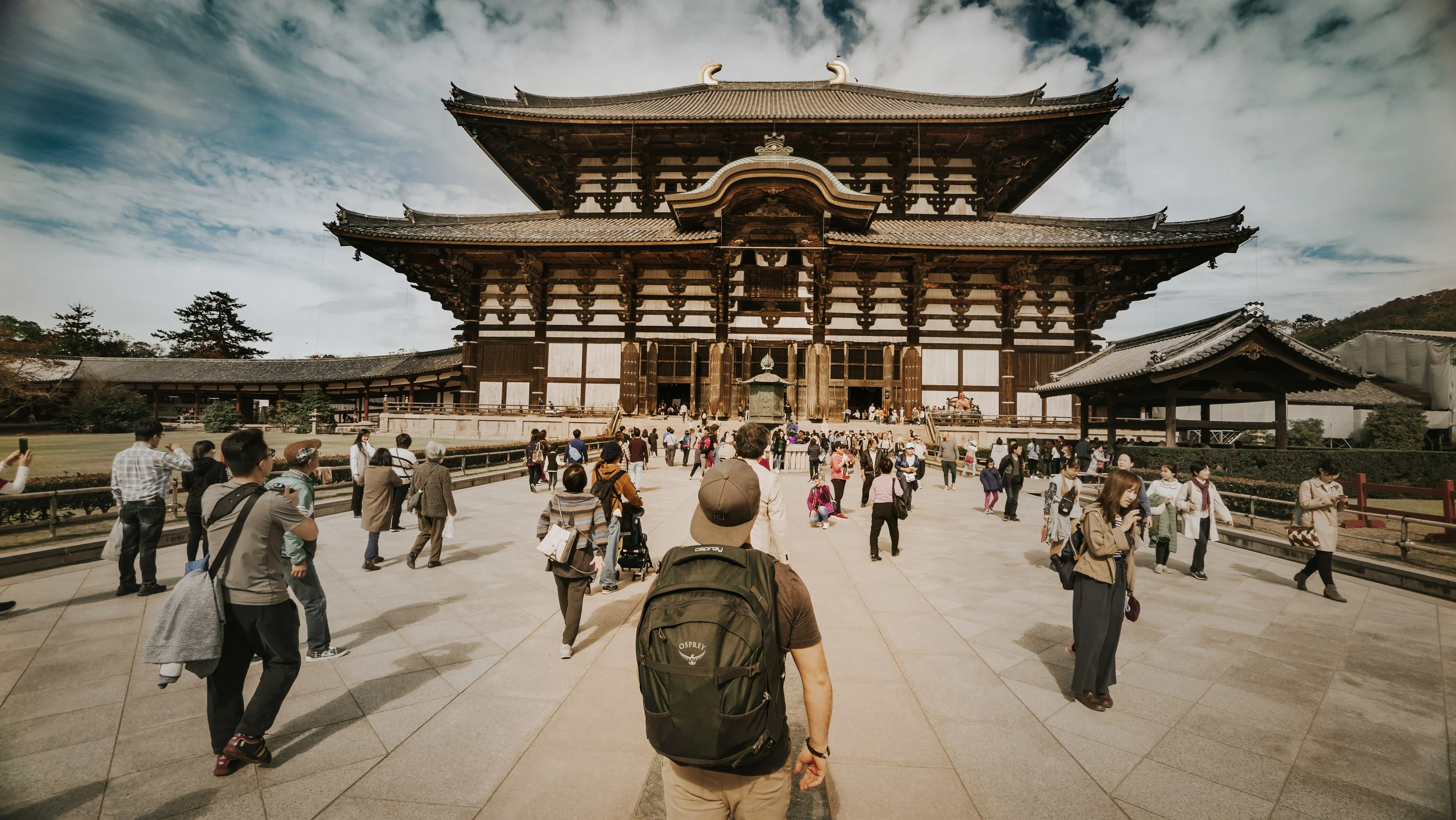 The front area of Tōdai-ji