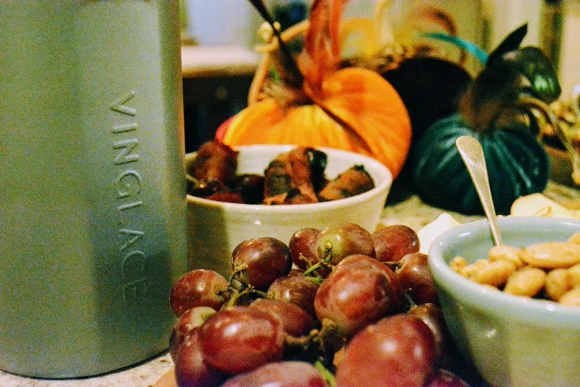 My favorite party accessory - the Vinglace Wine Chiller.
