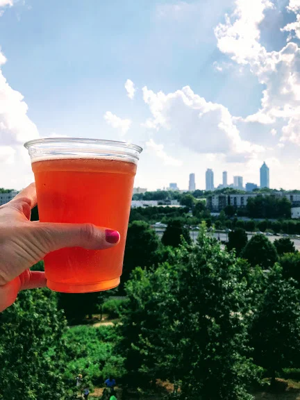 View from New Realm’s second floor deck