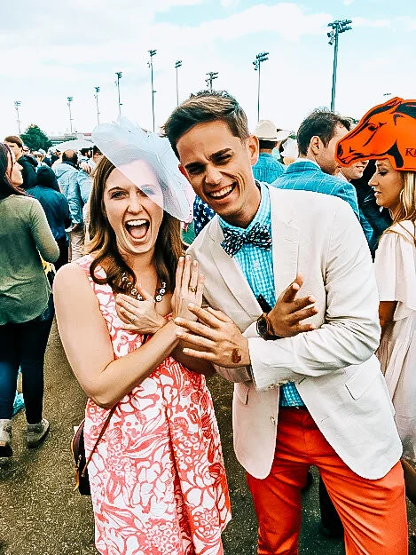 Ian and I at the 2017 Kentucky Derby.