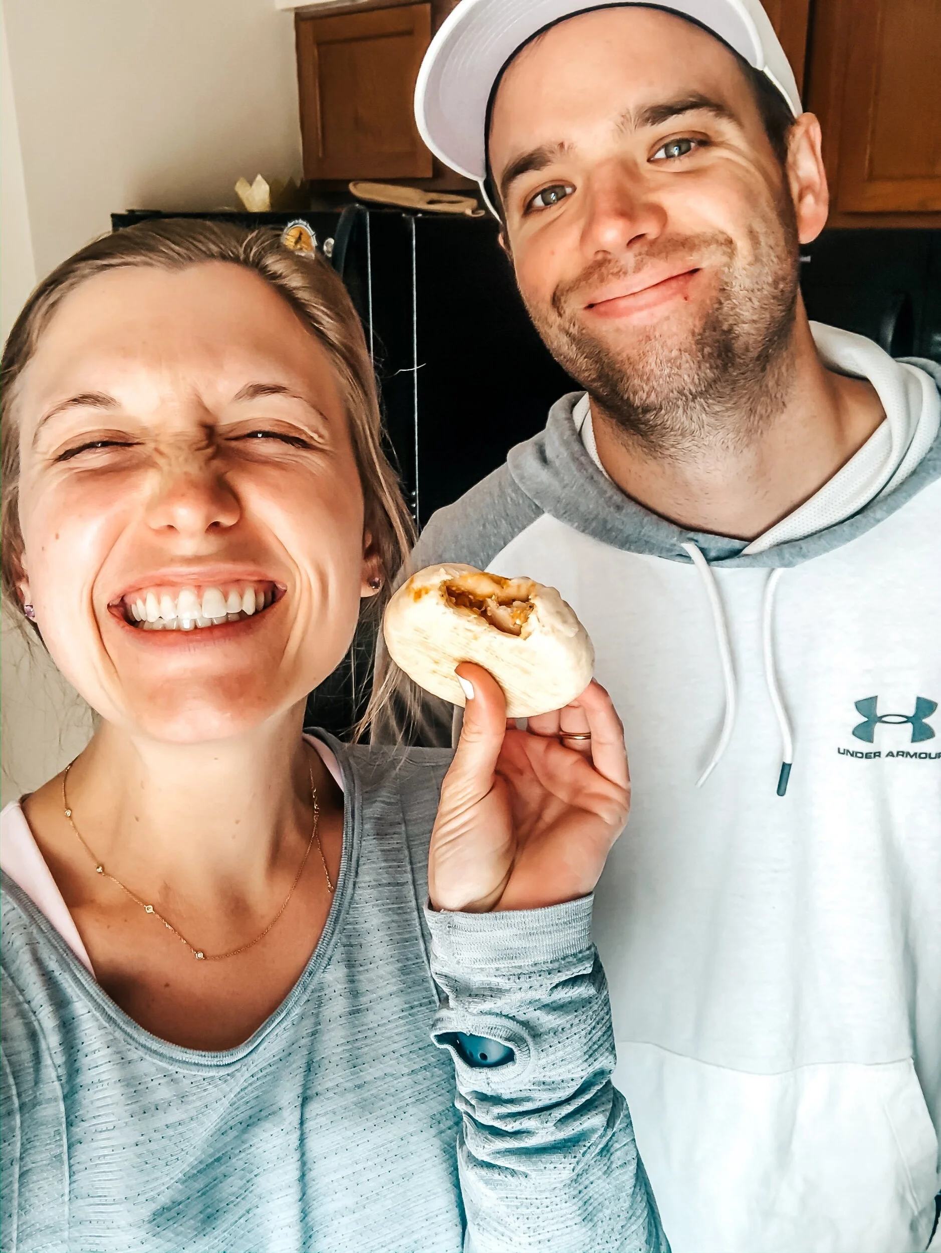 Delicious buffalo chicken bao from Auburn’s Dumps Like a Truck!