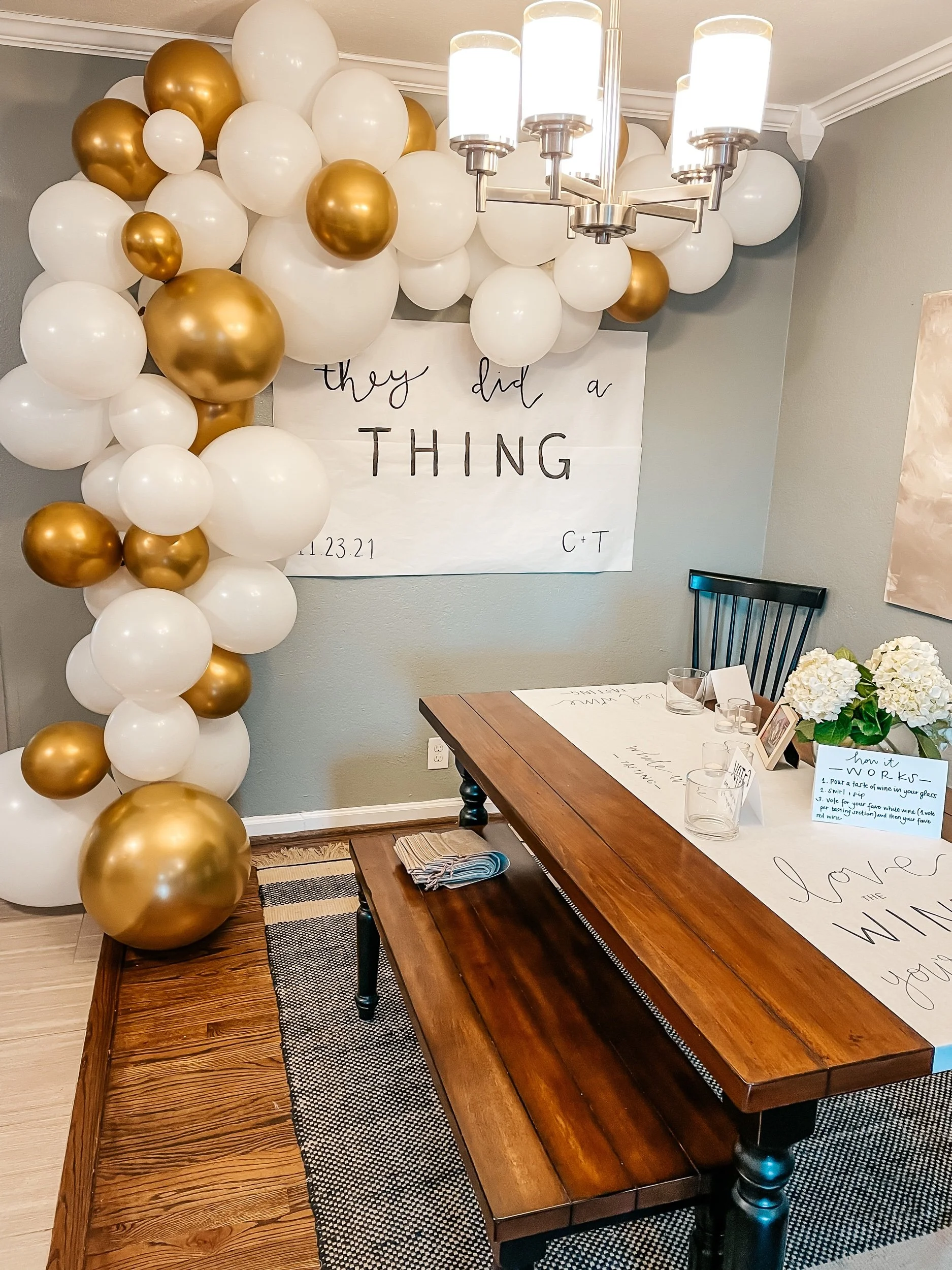 DIY Boujee Balloon Arch