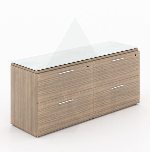 First Credenza with White Glass Tops_noce.png