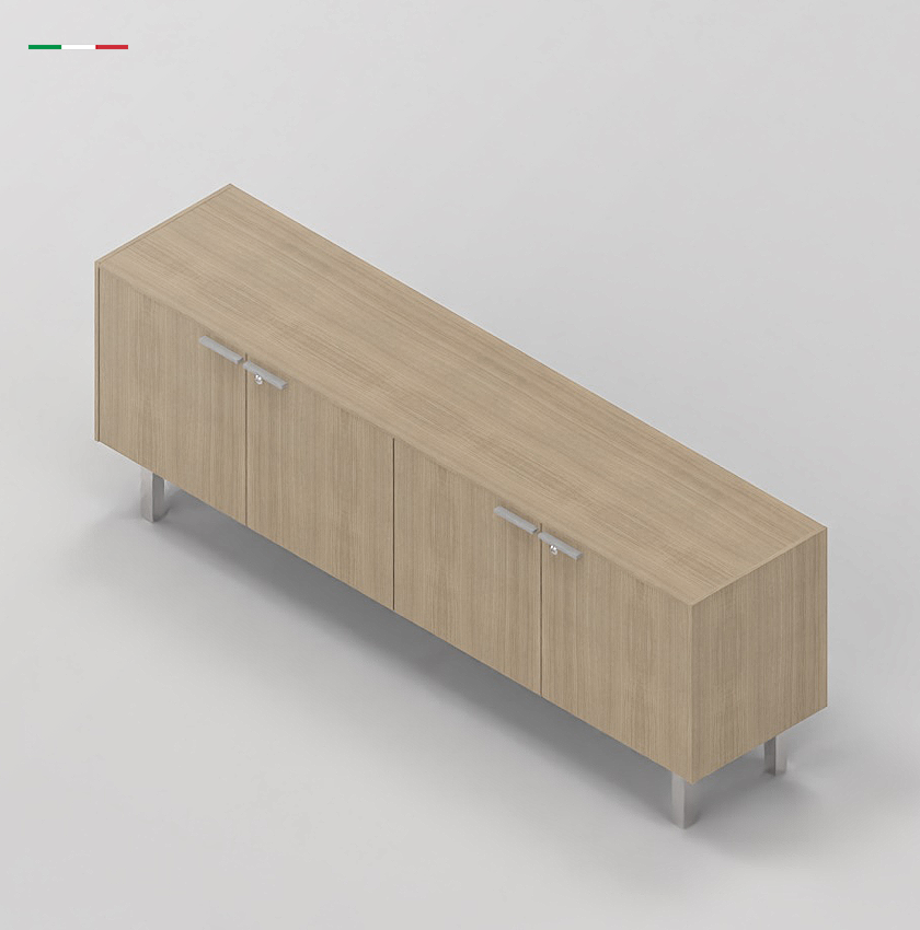 JET COLLECTION CREDENZA_Natural Oak_USA Office Furniture01 .png
