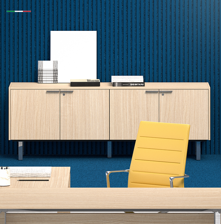 JET COLLECTION CREDENZA_Natural Oak_USA Office Furniture_Ambient .png
