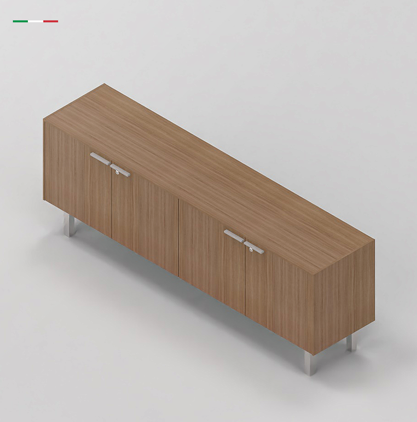 JET COLLECTION CREDENZA_NoceCanaletto_USA Office Furniture01 .png