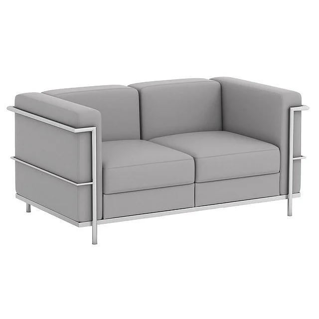 Mad Men Love Seat Light Gray_1.jpg