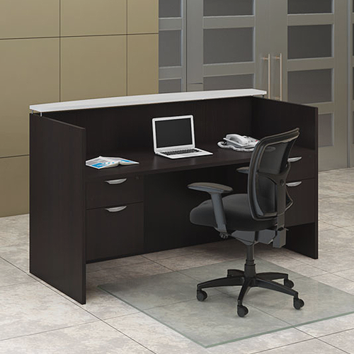 UOF98 Straight Reception Counter, Espresso and White_Cover.png