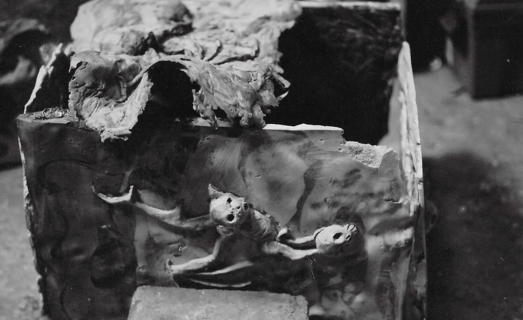 Life force box, detail.