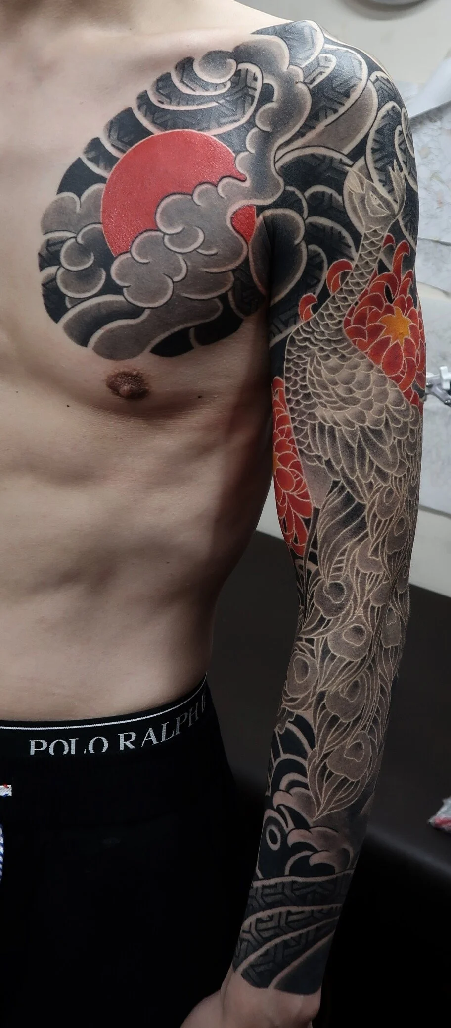 Japanese 和彫り作品集 新宿 タトゥー スタジオ Fuga Tattoo