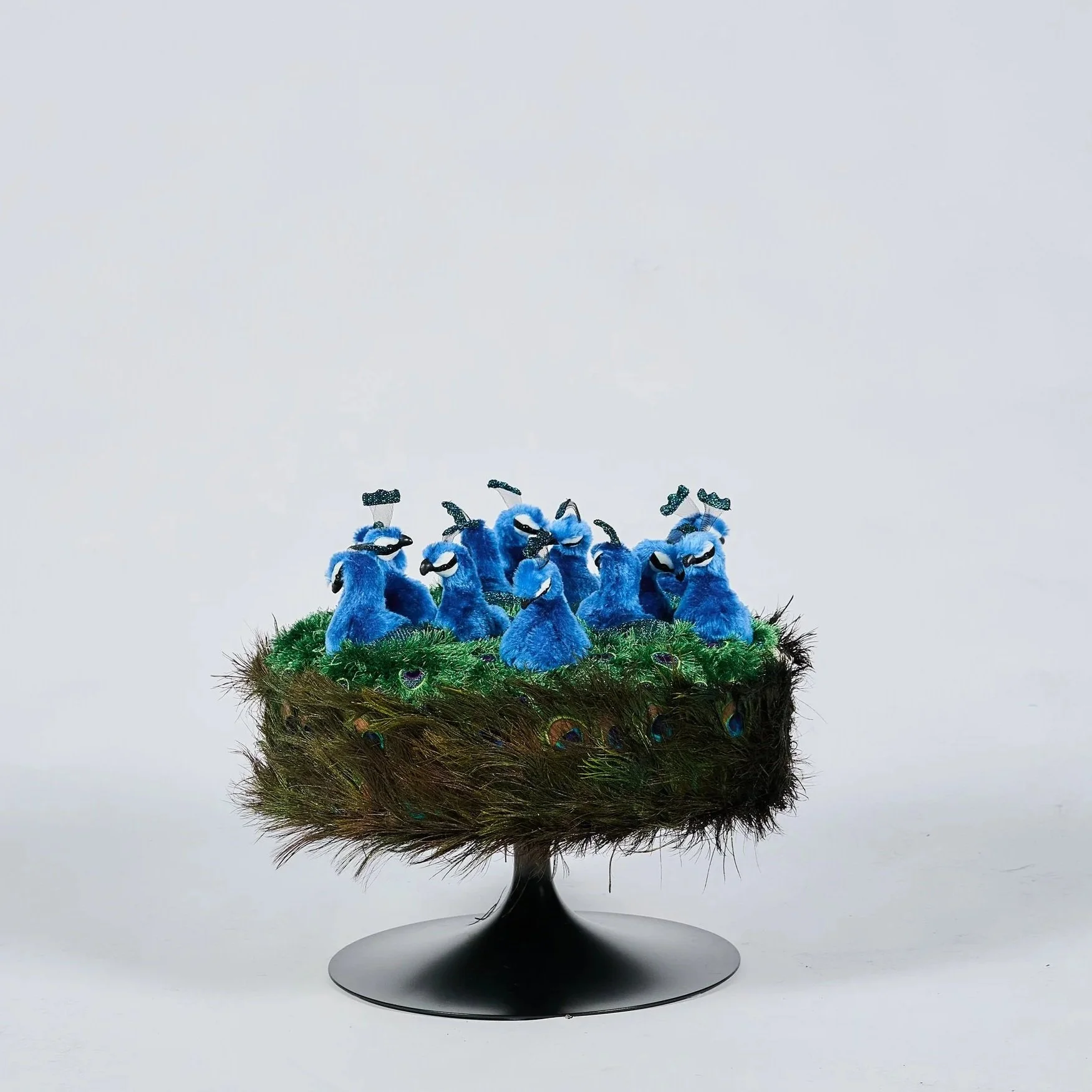 Pouf Peacocks