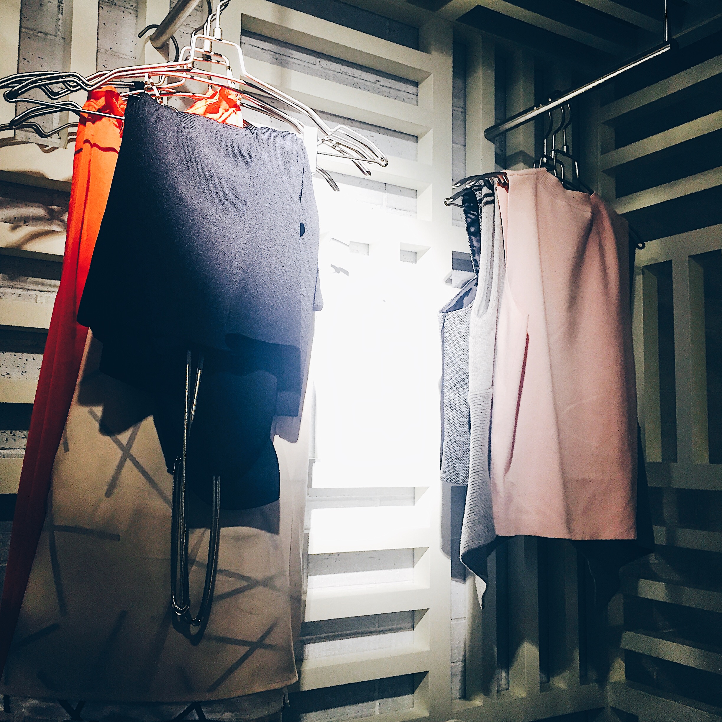 Packing for a business trip in 2015 - trimmed down my wardrobe to several pieces...
