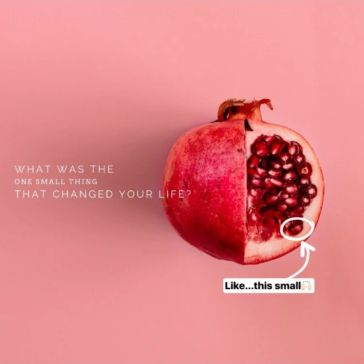 That one small thing I did