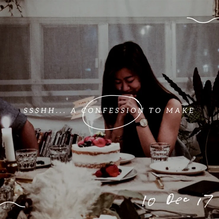 Shh... a confession to make