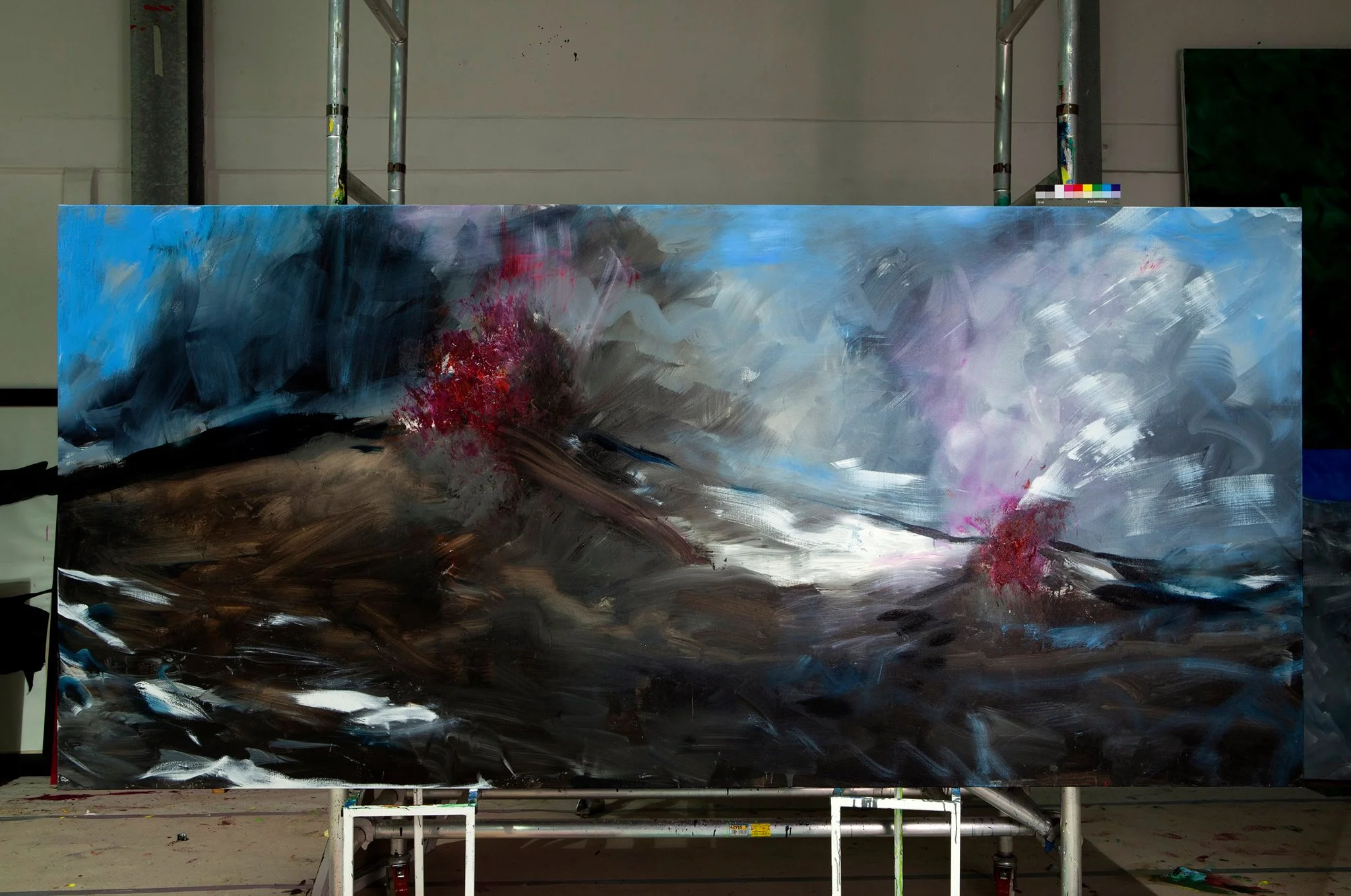 Herbert Brandl - Katana © Morgenstern IntotheblueStudio