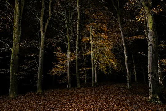AREN’T YOU SCARED TAKING PHOTOGRAPHS ON YOUR OWN AT NIGHT?&nbsp;