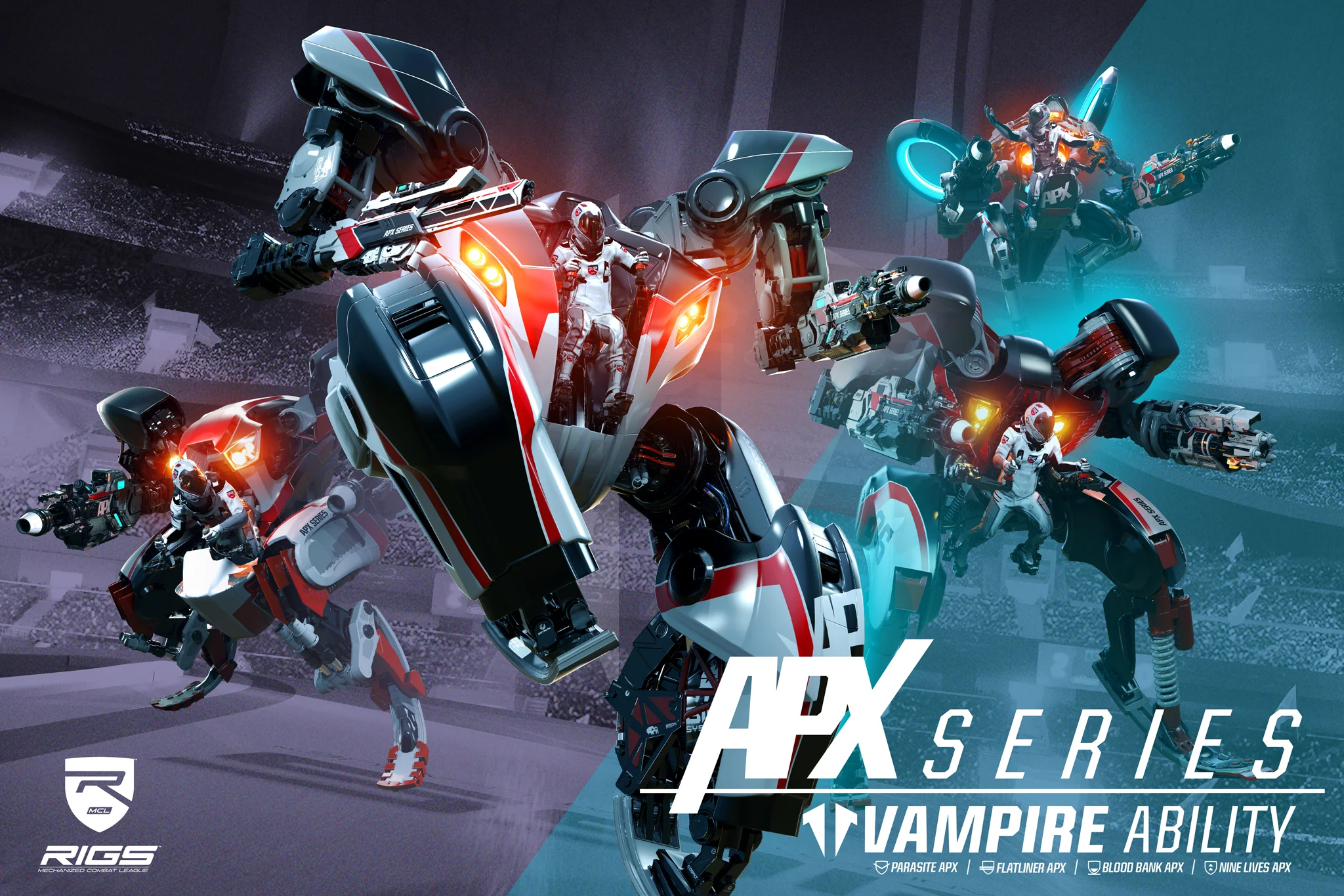 RIGS APX series were upgraded models of the existing RIGS. 