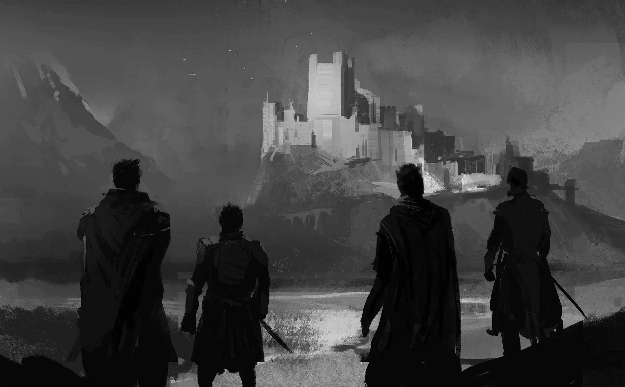 knights and castle speedpaint.jpg