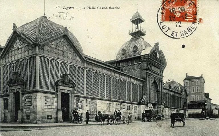Marché Couverte Agen 1884-1970