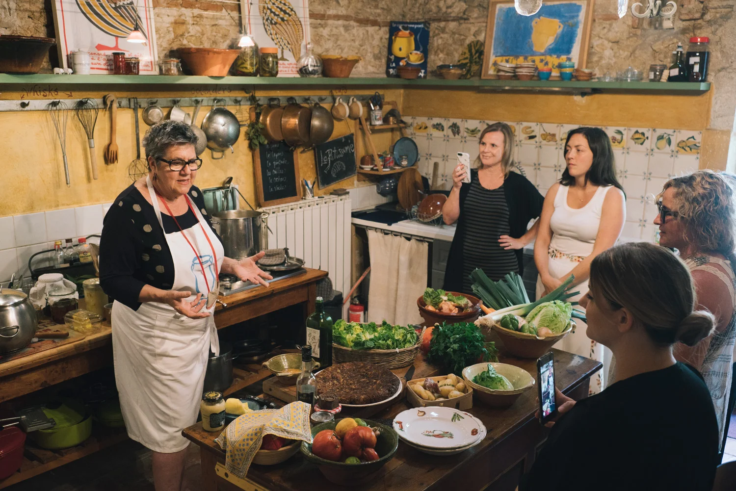 Kate in her Kitchen at Camont by Jamie Beck