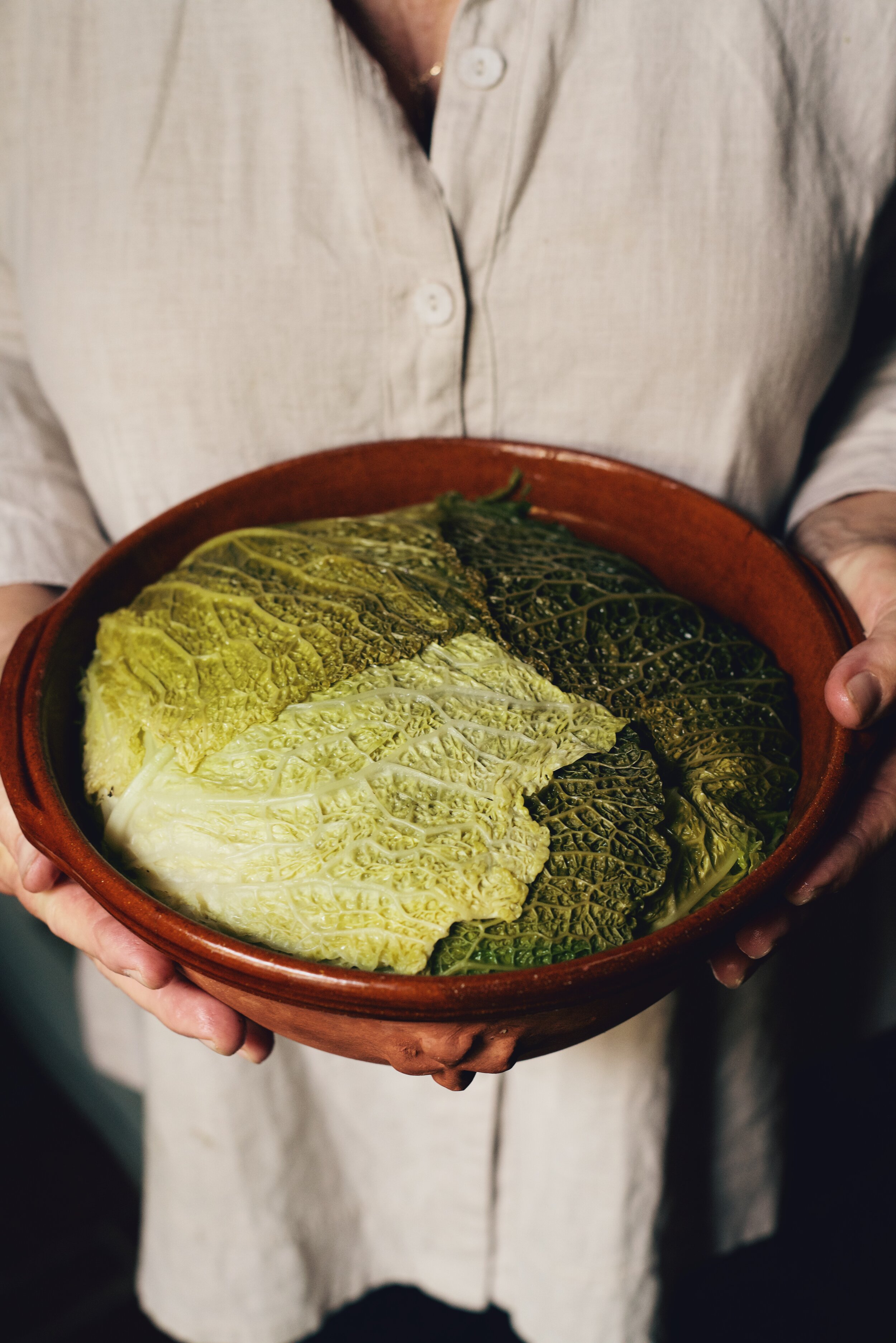 French Thanksgiving Around La Poule Verte A Stuffed Cabbage