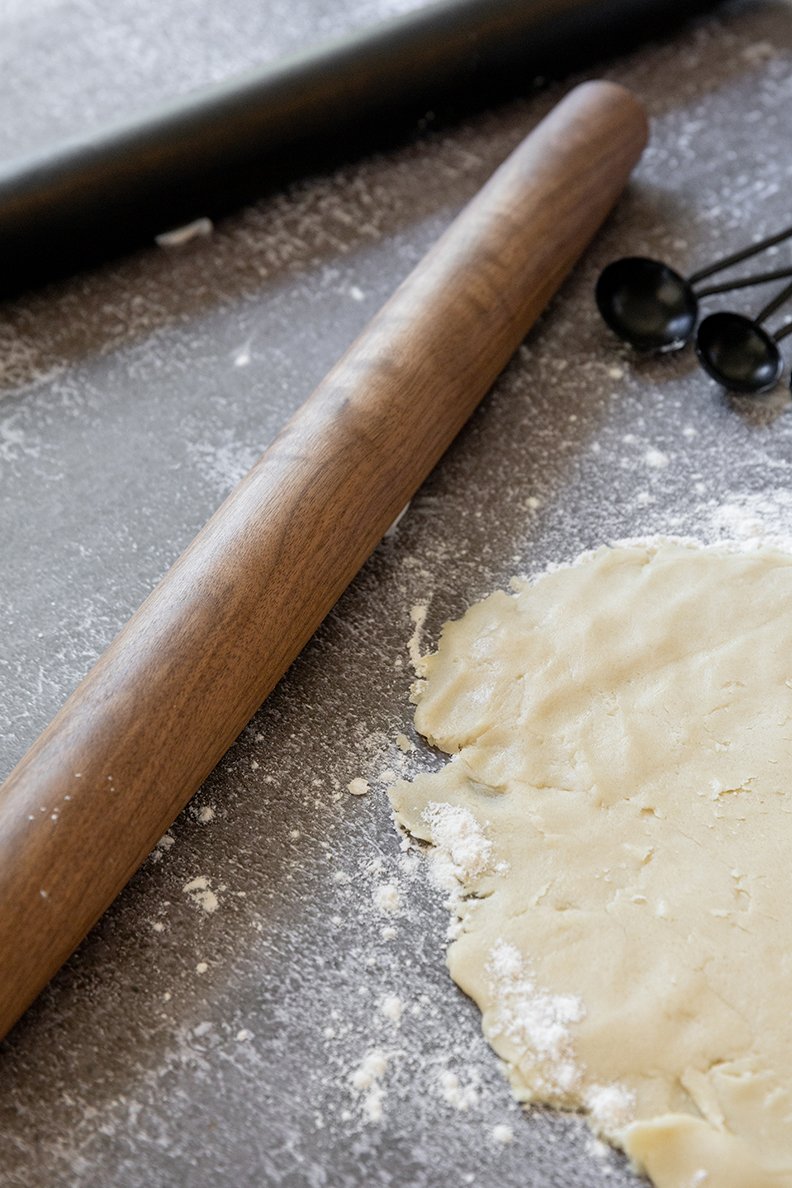 Notched Rolling Pin by Linden - Maine Grains