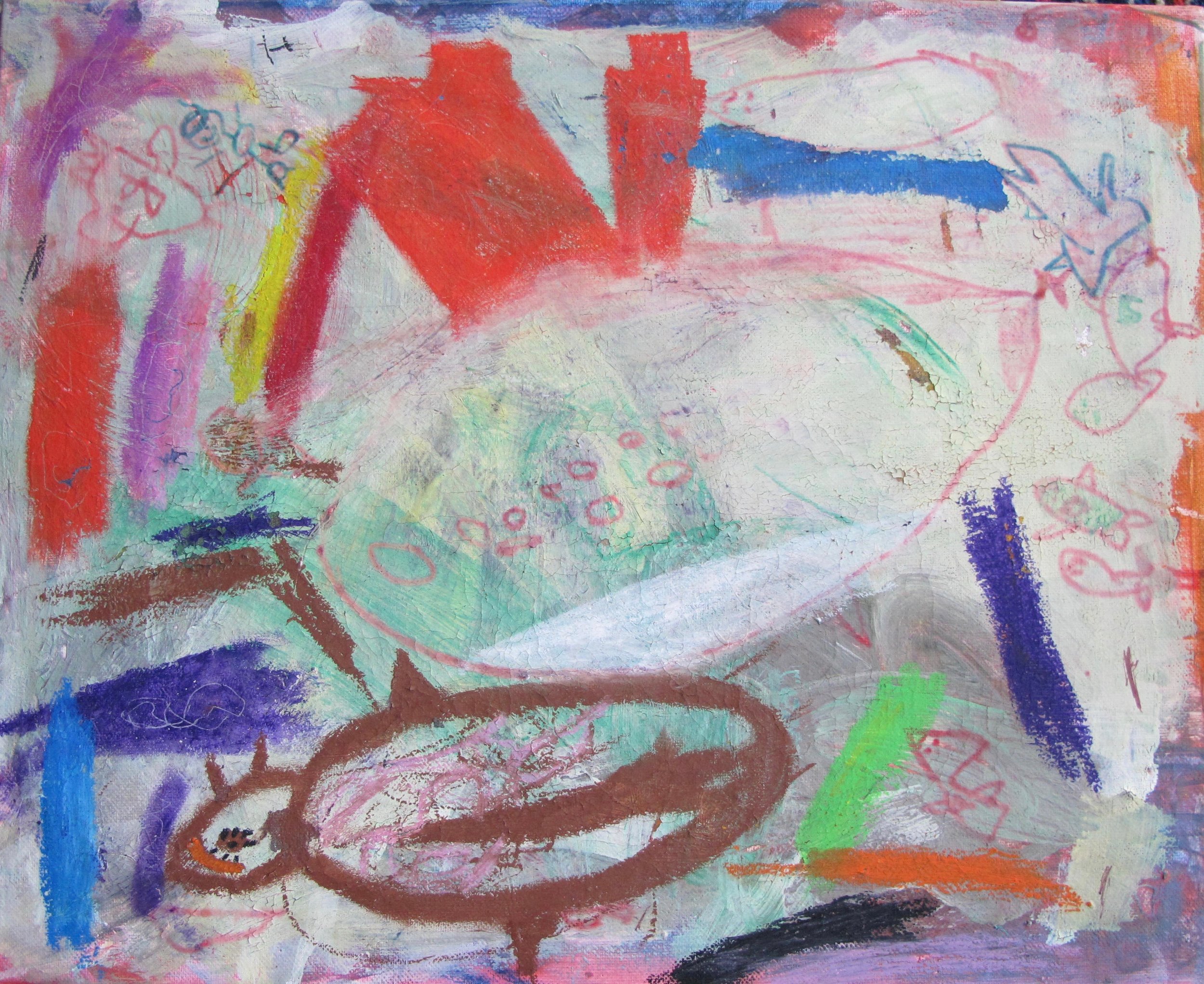 submarine, age 4