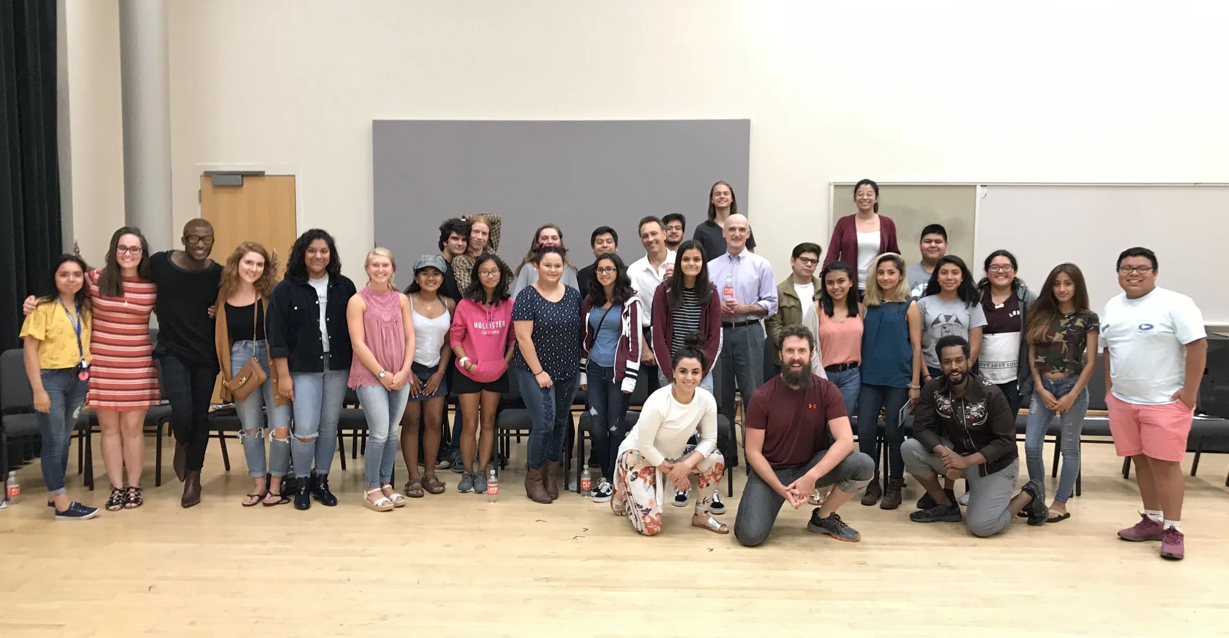 JM actors explore the world of professional theater during a walk deep into Sherwood Forest