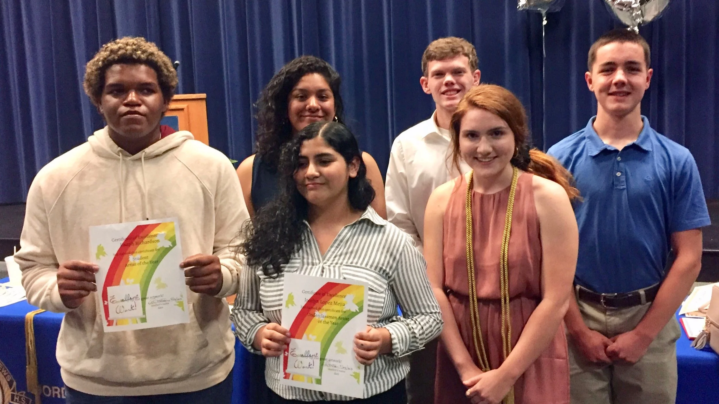 Top Student Artists Receive Honors at 2019 JM Awards Night