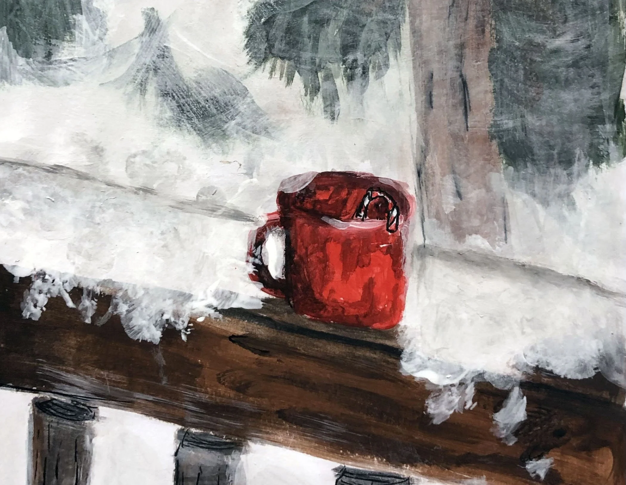 Artist Lilli Otterbach wins JM art contest; work selected for JMArts Holiday Cards