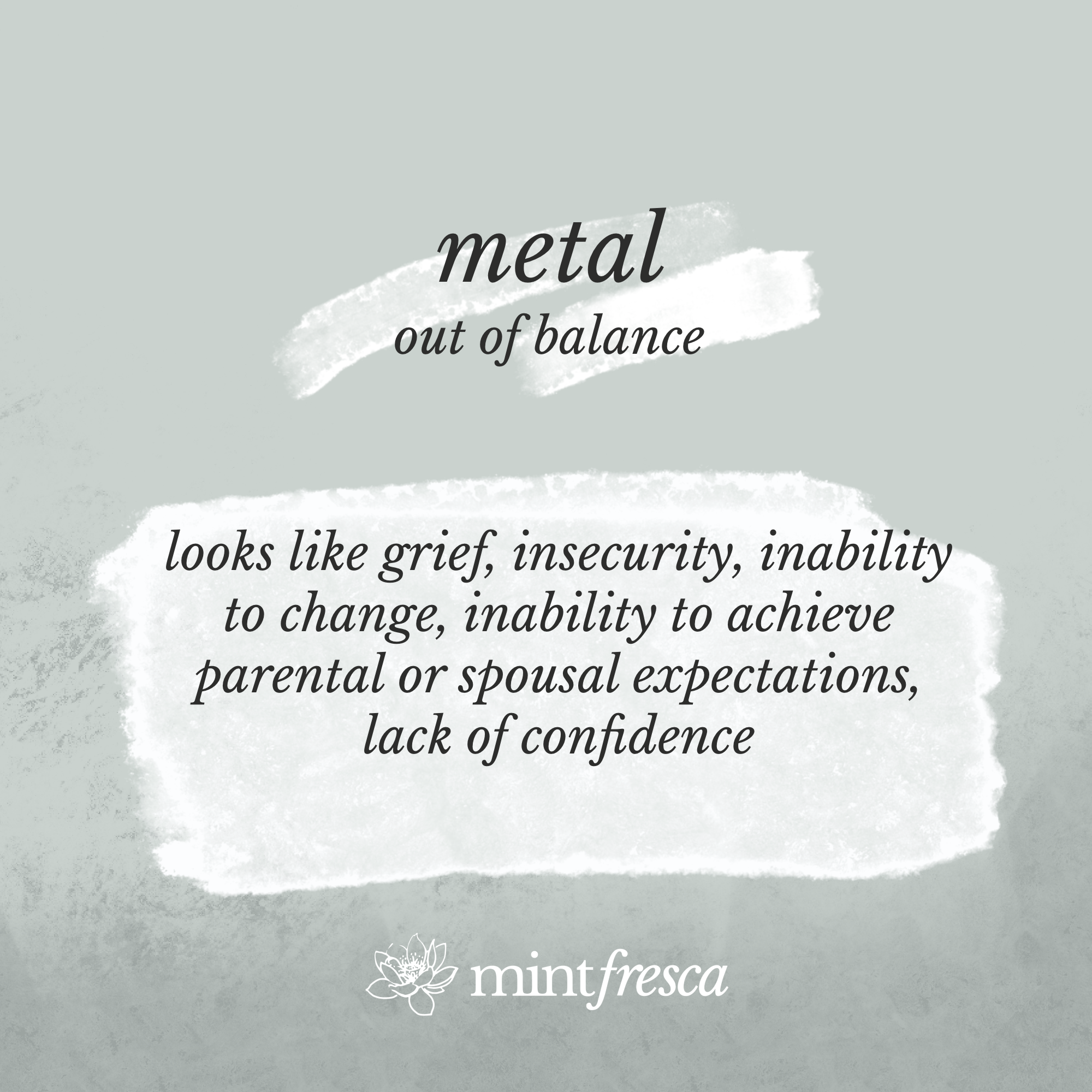 metal out of balance